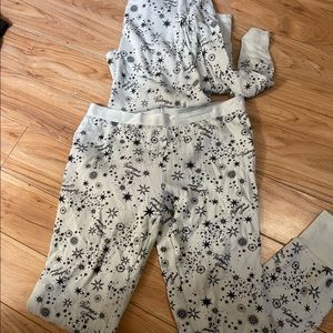 Waffle material size medium Victoria secret pajamas